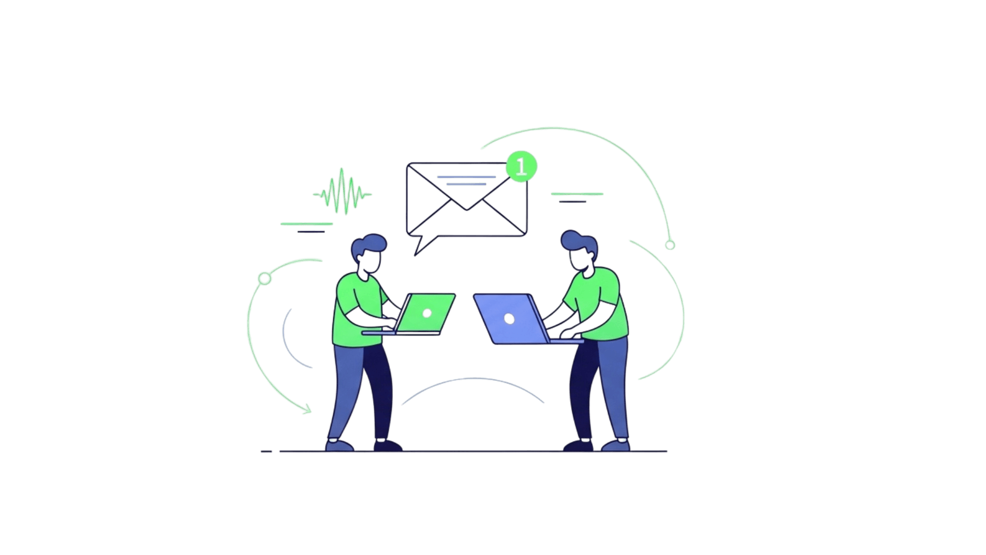 Newsletter subscription illustration